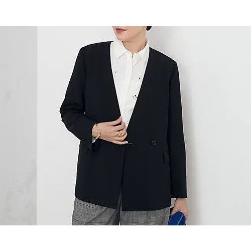 【ノーリーズ/NOLLEY'S】の《セットアップ対応》プレミアムストレッチ Vネックダブル釦ジャケット インテリア・キッズ・メンズ・レディースファッション・服の通販 founy(ファニー) https://founy.com/ ファッション Fashion レディースファッション WOMEN アウター Coat Outerwear ジャケット Jackets 2024年 2024 2024-2025秋冬・A/W Aw/Autumn/Winter/Fw/Fall/2024-2025 ジャケット Jacket ストレッチ Stretch セットアップ Set Up ダブル Double プレミアム Premium ワイド Wide |ID: prp329100004113333 ipo3291000000030971496