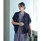 【スタイルデリ/STYLE DELI】のくったりシャツ型スナップブルゾン 人気、トレンドファッション・服の通販 founy(ファニー) ファッション Fashion レディースファッション WOMEN アウター Coat Outerwear ブルゾン Blouson/Jackets トップス・カットソー Tops/Tshirt シャツ/ブラウス Shirts/Blouses インナー Inner 春 Spring 秋 Autumn/Fall カーディガン Cardigan シルバー Silver シンプル Simple ジャケット Jacket スピンドル Spindle スリット Slit タンク Tank 長袖 Long Sleeve バルーン Balloon フェイク Fake フラップ Flap フロント Front ブルゾン Blouson ポケット Pocket 半袖 Short Sleeve S/S・春夏 Ss・Spring/Summer 夏 Summer thumbnail ネイビー|ID: prp329100004113339 ipo3291000000028017427