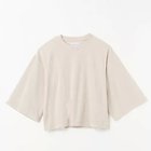 【ザ ニューハウス/THE NEWHOUSE】の【HPS別注】ベロア5分袖Tシャツ 人気、トレンドファッション・服の通販 founy(ファニー) ファッション Fashion レディースファッション WOMEN トップス・カットソー Tops/Tshirt シャツ/ブラウス Shirts/Blouses ロング / Tシャツ T-Shirts ベロア Velour スリーブ Sleeve ハーフ Half バランス Balance パターン Pattern ベロア Velor ワンポイント One Point 別注 Special Order 洗える Washable thumbnail アイボリー|ID: prp329100004114977 ipo3291000000028034963