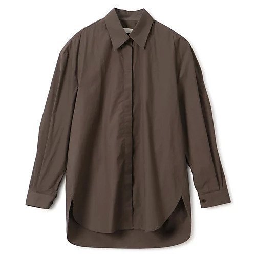 【アモーメント/AMOMENTO】のOVERSIZED SHIRTS インテリア・キッズ・メンズ・レディースファッション・服の通販 founy(ファニー) 　ファッション　Fashion　レディースファッション　WOMEN　トップス・カットソー　Tops/Tshirt　シャツ/ブラウス　Shirts/Blouses　2024年　2024　2024-2025秋冬・A/W　Aw/Autumn/Winter/Fw/Fall/2024-2025　シンプル　Simple　秋　Autumn/Fall　DARK BROWN|ID: prp329100004114981 ipo3291000000028035005