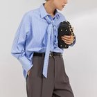 【ノーリーズソフィー/NOLLEY'S sophi】のタイ付マルチWAYシャツ 人気、トレンドファッション・服の通販 founy(ファニー) ファッション Fashion レディースファッション WOMEN トップス・カットソー Tops/Tshirt シャツ/ブラウス Shirts/Blouses 2024年 2024 2024-2025秋冬・A/W Aw/Autumn/Winter/Fw/Fall/2024-2025 おすすめ Recommend なめらか Smooth カーディガン Cardigan ジャケット Jacket ストライプ Stripe ブロード Broad ボトム Bottom エレガント 上品 Elegant ビジネス 仕事 通勤 Business thumbnail ブルー系その他3|ID: prp329100004114995 ipo3291000000028446260