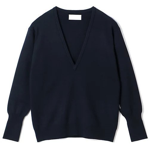 【ワランス/WALANCE】の【HPS別注】SEAWOOL ORGANIC COTTON V NECK KNIT インテリア・キッズ・メンズ・レディースファッション・服の通販 founy(ファニー) 　ファッション　Fashion　レディースファッション　Fashion for Women　トップス・カットソー　Cut & Sew Tops　ニット　Knit Tops & Sweaters　別注　Limited Edition, Custom Order　抗菌　Antibacterial, Bacteria-Resistant　洗える　Machine Washable　NAVY|ID: prp329100004115001 ipo3291000000033140103