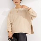 【ノーリーズ/NOLLEY'S】の裏毛サイドジップスウェット 人気、トレンドファッション・服の通販 founy(ファニー) ファッション Fashion レディースファッション WOMEN トップス・カットソー Tops/Tshirt パーカ Sweats スウェット Sweat 2024年 2024 2024-2025秋冬・A/W Aw/Autumn/Winter/Fw/Fall/2024-2025 おすすめ Recommend カットソー Cut And Sew サイドジップ Side Zip ストレート Straight スリーブ Sleeve タオル Towel バランス Balance ロング Long thumbnail ベージュ|ID: prp329100004115053 ipo3291000000028035591