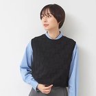 【デッサン/Dessin】のブロックチェックニットベスト 人気、トレンドファッション・服の通販 founy(ファニー) ファッション Fashion レディースファッション WOMEN アウター Coat Outerwear トップス・カットソー Tops/Tshirt ニット Knit Tops ベスト/ジレ Gilets/Vests ストレッチ Stretch スマート Smart タートル Turtle チェック Check ブロック Block 軽量 Lightweight thumbnail ブラック|ID: prp329100004115058 ipo3291000000028035605