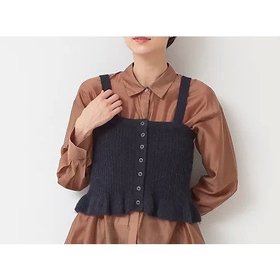 【デッサン/Dessin】の【洗える】ニットビスチェ 人気、トレンドファッション・服の通販 founy(ファニー) ファッション Fashion レディースファッション WOMEN トップス・カットソー Tops/Tshirt ニット Knit Tops ビスチェ Bustier おすすめ Recommend スマート Smart フィット Fit 洗える Washable |ID:prp329100004115060