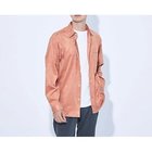 【グリーンレーベルリラクシング/green label relaxing / UNITED ARROWS / MEN】の【WEB限定】JUST fit スエードライク 長袖 シャツ PINK|ID: prp329100004115332 ipo3291000000028042283