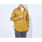 【グリーンレーベルリラクシング/green label relaxing / UNITED ARROWS / MEN】の【WEB限定】JUST fit スエードライク 長袖 シャツ MUSTARD|ID: prp329100004115332 ipo3291000000028042295