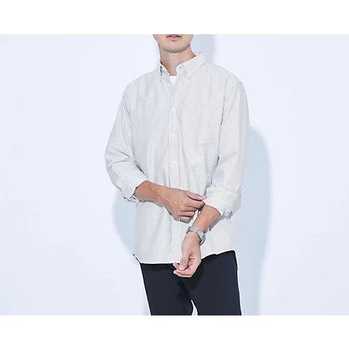 【グリーンレーベルリラクシング/green label relaxing / UNITED ARROWS / MEN】の【WEB限定】JUST fit ボタンダウン オックスフォード 長袖 シャツ インテリア・キッズ・メンズ・レディースファッション・服の通販 founy(ファニー) https://founy.com/ ファッション Fashion メンズファッション MEN インナー Inner 秋 Autumn/Fall カーディガン Cardigan シンプル Simple ジャケット Jacket スタンダード Standard ストライプ Stripe スマート Smart ダウン Down 長袖 Long Sleeve フィット Fit おすすめ Recommend ビジネス 仕事 通勤 Business |ID: prp329100004115338 ipo3291000000028042541