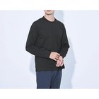 【グリーンレーベルリラクシング/green label relaxing / UNITED ARROWS / MEN】の【WEB限定】JUST fit ジャケイン クルーネック ジャケT 長袖 Tシャツ -吸水速乾・抗菌- BLACK|ID: prp329100004115345 ipo3291000000028042883