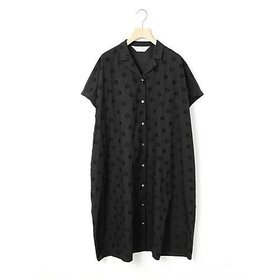 【ミディウミ/MidiUmi】のドットシャツワンピース 人気、トレンドファッション・服の通販 founy(ファニー) ファッション Fashion レディースファッション WOMEN ワンピース Dress シャツワンピース Shirt Dresses ジャカード Jacquard ドット Dot フロント Front エレガント 上品 Elegant 人気 Popularity 半袖 Short Sleeve 夏 Summer 無地 Plain Color 羽織 Haori |ID:prp329100004117024