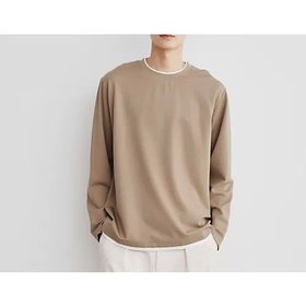 【ザ ショップ ティーケー/THE SHOP TK / MEN】のポンチフェイクレイヤード長袖Tシャツ 人気、トレンドファッション・服の通販 founy(ファニー) ファッション Fashion メンズファッション MEN インナー Inner ストレッチ Stretch スマート Smart 定番 Standard 無地 Plain Color 長袖 Long Sleeve |ID:prp329100004117123