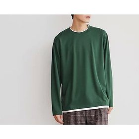 【ザ ショップ ティーケー/THE SHOP TK / MEN】のポンチフェイクレイヤード長袖Tシャツ 人気、トレンドファッション・服の通販 founy(ファニー) ファッション Fashion メンズファッション MEN インナー Inner ストレッチ Stretch スマート Smart 定番 Standard 無地 Plain Color 長袖 Long Sleeve |ID:prp329100004117123