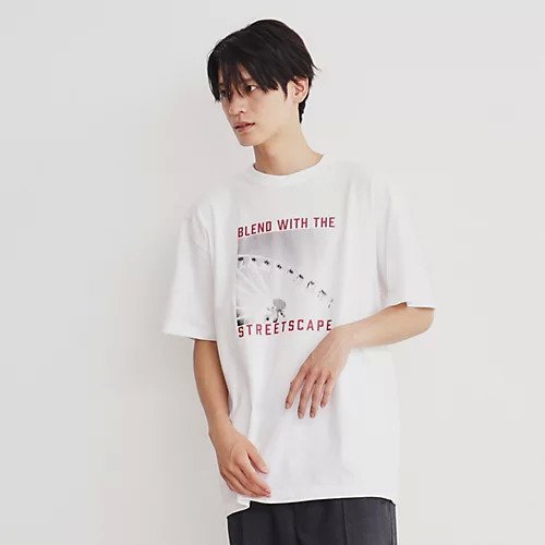 【ザ ショップ ティーケー/THE SHOP TK / MEN】のプリントアソート半袖Tシャツ インテリア・キッズ・メンズ・レディースファッション・服の通販 founy(ファニー) 　ファッション　Fashion　メンズファッション　MEN　スマート　Smart　プリント　Print　半袖　Short Sleeve　定番　Standard　オフホワイト|ID: prp329100004117125 ipo3291000000028055190