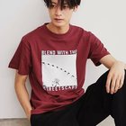 【ザ ショップ ティーケー/THE SHOP TK / MEN】のプリントアソート半袖Tシャツ 人気、トレンドファッション・服の通販 founy(ファニー) ファッション Fashion メンズファッション MEN スマート Smart プリント Print 半袖 Short Sleeve 定番 Standard thumbnail ボルドー|ID: prp329100004117125 ipo3291000000028055191