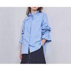 【ユナイテッドアローズ/UNITED ARROWS】のフリルカラー フレアスリーブ ブラウス LT.BLUE|ID: prp329100004120856 ipo3291000000028110135