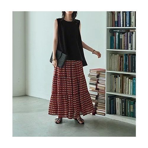 【スタイルデリ/STYLE DELI】のひし形カラープリントティアードスカート インテリア・キッズ・メンズ・レディースファッション・服の通販 founy(ファニー) https://founy.com/ ファッション Fashion レディースファッション WOMEN スカート Skirt ティアードスカート Tiered Skirts エスニック Ethnic 春 Spring 秋 Autumn/Fall カットソー Cut And Sew ギャザー Gather 切替 Switching シアー Sheer シフォン Chiffon ジャケット Jacket スウェット Sweat スリット Slit スーツ Suit タンク Tank フレア Flare ポケット Pocket ロング Long ワッシャー Washer S/S・春夏 Ss・Spring/Summer 夏 Summer |ID: prp329100004120860 ipo3291000000030965107