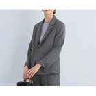 【グリーンレーベル リラクシング / ユナイテッドアローズ/green label relaxing / UNITED ARROWS】のダブルクロス テーラード ジャケット No02 -ウォッシャブル・ストレッチ・防シワ- MD.GRAY|ID: prp329100004122054 ipo3291000000028128435