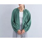 【グリーンレーベル リラクシング / ユナイテッドアローズ/green label relaxing / UNITED ARROWS】のボリュームスリーブ ハオリ ブラウス 人気、トレンドファッション・服の通販 founy(ファニー) ファッション Fashion レディースファッション WOMEN トップス・カットソー Tops/Tshirt シャツ/ブラウス Shirts/Blouses ボリュームスリーブ / フリル袖 Volume Sleeve 秋 Autumn/Fall ギャザー Gather クロップド Cropped サロペット Overalls スラックス Slacks スリーブ Sleeve デニム Denim バランス Balance フロント Front 冬 Winter おすすめ Recommend 夏 Summer エレガント 上品 Elegant thumbnail DK.GREEN|ID: prp329100004123523 ipo3291000000028143886