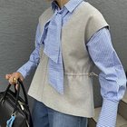 【ノーリーズ/NOLLEY'S】の《セットアップ対応》ウォッシャブルダブルジャージベスト 人気、トレンドファッション・服の通販 founy(ファニー) ファッション Fashion レディースファッション WOMEN アウター Coat Outerwear トップス・カットソー Tops/Tshirt ベスト/ジレ Gilets/Vests 2024年 2024 2024-2025秋冬・A/W Aw/Autumn/Winter/Fw/Fall/2024-2025 シアー Sheer ストレッチ Stretch セットアップ Set Up ドローコード Draw Cord ベスト Vest thumbnail ライトグレー|ID: prp329100004123535 ipo3291000000029205701