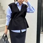 【ノーリーズ/NOLLEY'S】の《セットアップ対応》ウォッシャブルダブルジャージベスト 人気、トレンドファッション・服の通販 founy(ファニー) ファッション Fashion レディースファッション WOMEN アウター Coat Outerwear トップス・カットソー Tops/Tshirt ベスト/ジレ Gilets/Vests 2024年 2024 2024-2025秋冬・A/W Aw/Autumn/Winter/Fw/Fall/2024-2025 シアー Sheer ストレッチ Stretch セットアップ Set Up ドローコード Draw Cord ベスト Vest thumbnail ブラック|ID: prp329100004123535 ipo3291000000029205703