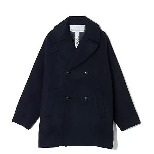 【ティッカ/TICCA】のピーコート インテリア・キッズ・メンズ・レディースファッション・服の通販 founy(ファニー) 　ファッション　Fashion　レディースファッション　WOMEN　アウター　Coat Outerwear　コート　Coats　スタイリッシュ　Stylish　バランス　Balance　軽量　Lightweight　ブラック|ID: prp329100004123774 ipo3291000000028218276