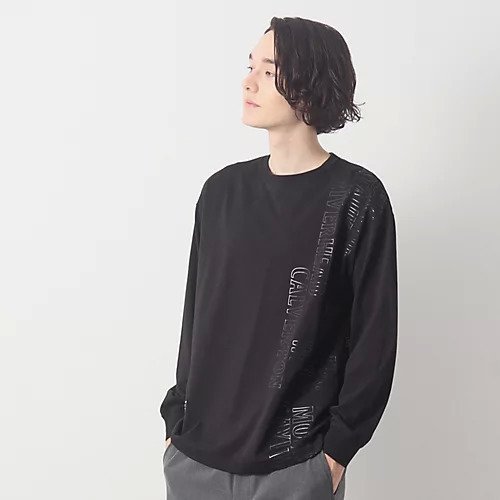 【デッサン/Dessin / MEN】のロゴロンT インテリア・キッズ・メンズ・レディースファッション・服の通販 founy(ファニー) https://founy.com/ ファッション Fashion メンズファッション MEN インナー Inner シルケット Mercerization スマート Smart スリーブ Sleeve ロング Long 冬 Winter |ID: prp329100004123813 ipo3291000000028155632