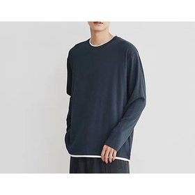 【ザ ショップ ティーケー/THE SHOP TK / MEN】の杢ふくれフェイクレイヤードプルオーバー 人気、トレンドファッション・服の通販 founy(ファニー) ファッション Fashion メンズファッション MEN トップス・カットソー Tops/Tshirt/Men シンプル Simple ジャカード Jacquard ストレッチ Stretch スマート Smart フィット Fit レギュラー Regular |ID:prp329100004123820