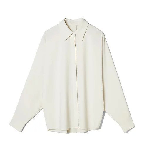 【エクラ/eclat】のとろみドルマンブラウス インテリア・キッズ・メンズ・レディースファッション・服の通販 founy(ファニー) 　ファッション　Fashion　レディースファッション　Ladies' Fashion Online　トップス・カットソー　Tops/Tshirt　シャツ/ブラウス　Shirts/Blouses　とろみ　Thickness　エレガント 上品　Elegant　クラシカル　Classical　シンプル　Simple　ドレープ　Drape　フォーマル　Formal　ヨーク　Yoke　別注　Special Order　洗える　Washable　アイボリー|ID: prp329100004124801 ipo3291000000032617266