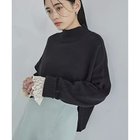 【ビス/VIS】の【アンチピリング/洗える】サイドスリットニットプルオーバー【WEB限定カラー】 スミクロ|ID:prp329100004124822