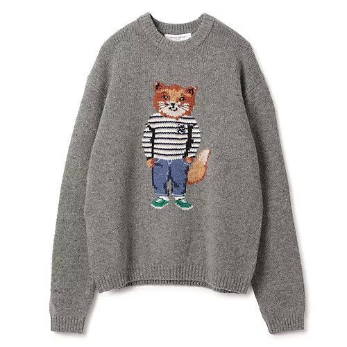 【メゾン キツネ/MAISON KITSUNE】のDRESSED FOX INTARSIA JUMPER インテリア・キッズ・メンズ・レディースファッション・服の通販 founy(ファニー) https://founy.com/ ファッション Fashion レディースファッション WOMEN ワンピース Dress ドレス Party Dresses 2024年 2024 2024-2025秋冬・A/W Aw/Autumn/Winter/Fw/Fall/2024-2025 A/W・秋冬 Aw・Autumn/Winter・Fw・Fall-Winter フォックス Fox |ID: prp329100004124826 ipo3291000000028162865