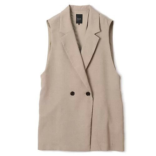 【ミューニック/Munich】のrecycle worsted viyella gilet 人気、トレンドファッション・服の通販 founy(ファニー) 　ファッション　Fashion　レディースファッション　WOMEN　アウター　Coat Outerwear　トップス・カットソー　Tops/Tshirt　ベスト/ジレ　Gilets/Vests　スリット　Slit　テーラード　Tailored　エレガント 上品　Elegant　今季　This Season　 other-1|ID: prp329100004124845 ipo3291000000028163097