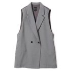 【ミューニック/Munich】のrecycle worsted viyella gilet 人気、トレンドファッション・服の通販 founy(ファニー) ファッション Fashion レディースファッション WOMEN アウター Coat Outerwear トップス・カットソー Tops/Tshirt ベスト/ジレ Gilets/Vests スリット Slit テーラード Tailored エレガント 上品 Elegant 今季 This Season thumbnail m/gry|ID: prp329100004124845 ipo3291000000028163100