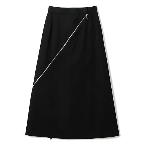 【フォトコピュー/PHOTOCOPIEU】のZIP-DETAIL LONG SKIRT インテリア・キッズ・メンズ・レディースファッション・服の通販 founy(ファニー) 　ファッション　Fashion　レディースファッション　WOMEN　スカート　Skirt　ロングスカート　Long Skirt　2024年　2024　2024-2025秋冬・A/W　Aw/Autumn/Winter/Fw/Fall/2024-2025　スリット　Slit　バランス　Balance　ロング　Long　BLACK|ID: prp329100004124849 ipo3291000000028163123