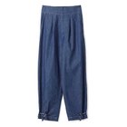 【ミューニック/Munich】の6.5oz slub denim blousing pants 人気、トレンドファッション・服の通販 founy(ファニー) ファッション Fashion レディースファッション WOMEN パンツ Pants デニム Denim ドローコード Draw Cord ワイド Wide 楽ちん Easy 洗える Washable 軽量 Lightweight thumbnail ブルー|ID: prp329100004124868 ipo3291000000028163232