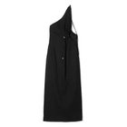 【フォトコピュー/PHOTOCOPIEU】のONE-SHOULDER DRAWSTRING DRESS BLACK|ID: prp329100004124908 ipo3291000000028163457