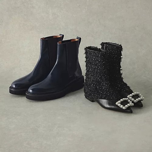 【ファビオ ルスコーニ/FABIO RUSCONI】のサイドゴアブーツ 人気、トレンドファッション・服の通販 founy(ファニー) 　ファッション　Fashion　レディースファッション　WOMEN　ガラス　Glass　シンプル　Simple　other-3|ID: prp329100004124980 ipo3291000000031716847
