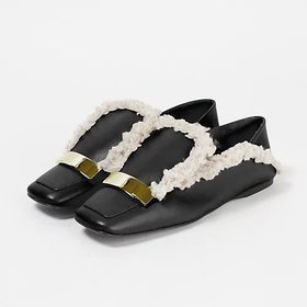 【セルジオ ロッシ/SERGIO ROSSI】のsr1 Slippers ボアスリッパ(ブラック) 人気、トレンドファッション・服の通販 founy(ファニー) ファッション Fashion レディースファッション WOMEN インソール Insole シューズ Shoes スリッパ Slipper トリミング Trimming プレート Plate 人気 Popularity 別注 Special Order 定番 Standard A/W・秋冬 Aw・Autumn/Winter・Fw・Fall-Winter |ID:prp329100004124983