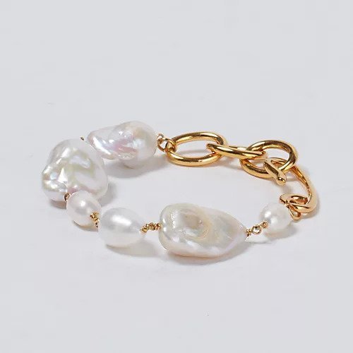 【ジル サンダー/JIL SANDER】のGRAINY BRACELET 2 人気、トレンドファッション・服の通販 founy(ファニー) 　ファッション　Fashion　レディースファッション　WOMEN　ジュエリー　Jewelry　ブレスレット　Bracelets　シェイプ　Shape　パール　Pearl　ブレスレット　Bracelet　other-3|ID: prp329100004125062 ipo3291000000031289452