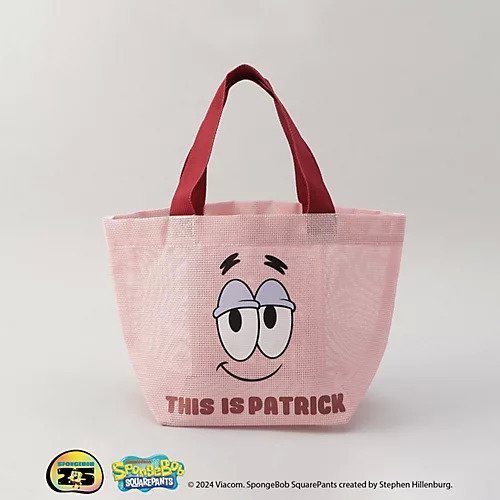 【トゥーワントゥーキッチンストア/212 KITCHEN STORE / GOODS】のメッシュランチバッグPK インテリア・キッズ・メンズ・レディースファッション・服の通販 founy(ファニー) https://founy.com/ スマート Smart ビキニ Bikini ビッグ Big フェイス Face プリント Print メッシュ Mesh |ID: prp329100004125425 ipo3291000000029587638