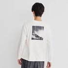 【ザ ショップ ティーケー/THE SHOP TK / MEN】のオーガビッツグラフィックプリント長袖Tシャツ 親子リンク/コットン100%/マシンウォッシャブル オフホワイト|ID: prp329100004125466 ipo3291000000028173151