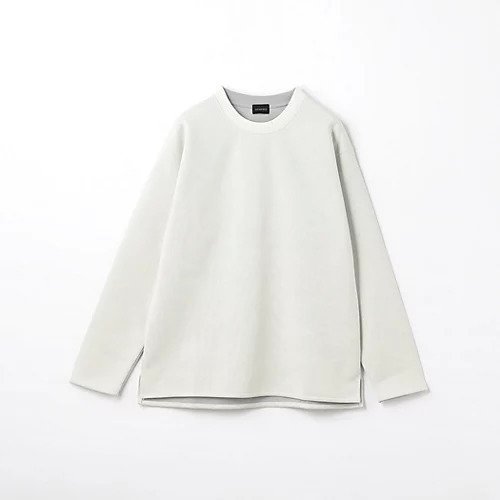 【グリーンレーベルリラクシング/green label relaxing / UNITED ARROWS / MEN】のダブルフェイス クルーネック カットソー インテリア・キッズ・メンズ・レディースファッション・服の通販 founy(ファニー) 　ファッション　Fashion　メンズファッション　MEN　トップス・カットソー　Tops/Tshirt/Men　インナー　Inner　カットソー　Cut And Sew　スリット　Slit　ダブル　Double　デニム　Denim　定番　Standard　フェイス　Face　フラット　Flat　ベーシック　Basic　おすすめ　Recommend　OFF WHITE|ID: prp329100004125468 ipo3291000000028173322