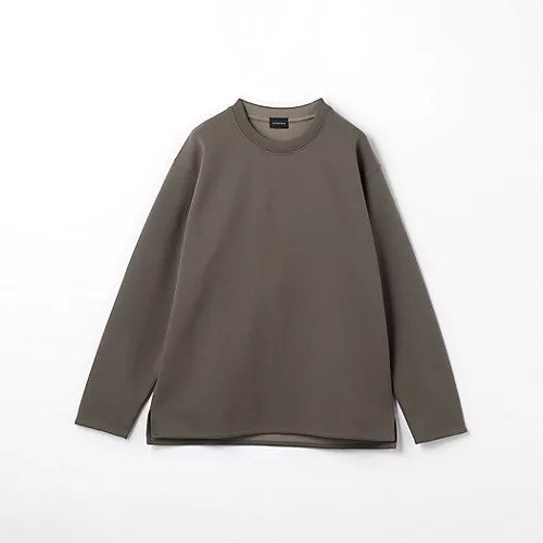 【グリーンレーベルリラクシング/green label relaxing / UNITED ARROWS / MEN】のダブルフェイス クルーネック カットソー インテリア・キッズ・メンズ・レディースファッション・服の通販 founy(ファニー) 　ファッション　Fashion　メンズファッション　MEN　トップス・カットソー　Tops/Tshirt/Men　インナー　Inner　カットソー　Cut And Sew　スリット　Slit　ダブル　Double　デニム　Denim　定番　Standard　フェイス　Face　フラット　Flat　ベーシック　Basic　おすすめ　Recommend　MOCA|ID: prp329100004125468 ipo3291000000028173330