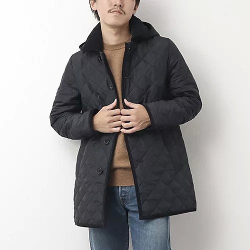 【ノーリーズ グッドマン/NOLLEY'S goodman / MEN】の【Traditional WeatherWear】別注 DERBY HOOD キルティングジャケット インテリア・キッズ・メンズ・レディースファッション・服の通販 founy(ファニー) 　ファッション　Fashion　メンズファッション　MEN　キルティング　Quilting　コーデュロイ　Corduroy　ジャケット　Jacket　スラックス　Slacks　デニム　Denim　バランス　Balance　パイピング　Piping　ベーシック　Basic　別注　Special Order　エレガント 上品　Elegant　ビジネス 仕事 通勤　Business　ネイビー|ID: prp329100004125492 ipo3291000000028852513