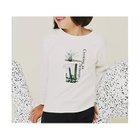 【ザ ショップ ティーケー/THE SHOP TK / KIDS】の【110-160/親子リンク】オーガビッツコットンプリントTシャツ/洗濯機OK オフホワイト|ID: prp329100004125524 ipo3291000000029585152