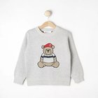 【デッサン/Dessin / KIDS】のオリジナルベアジャカードニット 人気、トレンドファッション・服の通販 founy(ファニー) ファッション Fashion キッズファッション KIDS キャラクター Character スマート Smart thumbnail グレー|ID: prp329100004125565 ipo3291000000028725127