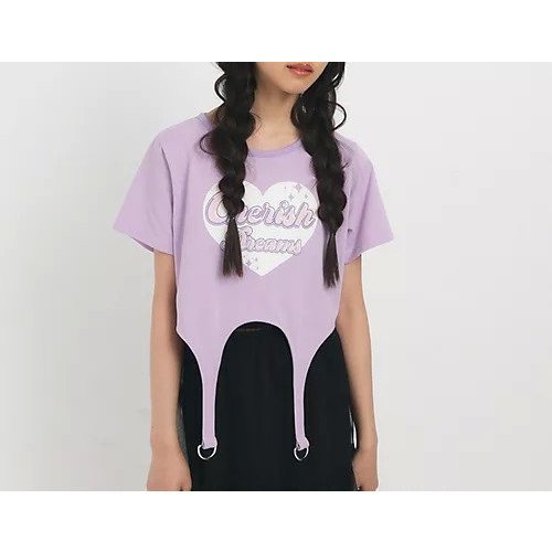 【ピンク ラテ/PINK-latte / KIDS】の【るーつくコラボ/ニコラ9月号掲載】ベルトデザインコンパクトTシャツ インテリア・キッズ・メンズ・レディースファッション・服の通販 founy(ファニー) https://founy.com/ 雑誌掲載アイテム Magazine Items ファッション雑誌 Fashion Magazines ニコラ nicola ファッション Fashion キッズファッション KIDS 9月号 September Issue カーゴパンツ Cargo Pants コラボ Collaboration シンプル Simple センター Center 雑誌 Magazine デニム Denim トレンド Trend フロント Front プリント Print おすすめ Recommend |ID: prp329100004125628 ipo3291000000028174608