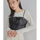 【ビス/VIS】の【洗える】タックギャザービスチェ 人気、トレンドファッション・服の通販 founy(ファニー) ファッション Fashion レディースファッション WOMEN トップス・カットソー Tops/Tshirt ビスチェ Bustier エアリー Airy 洗える Washable シアー Sheer シンプル Simple 定番 Standard ベーシック Basic A/W・秋冬 Aw・Autumn/Winter・Fw・Fall-Winter おすすめ Recommend 2024年 2024 2024-2025秋冬・A/W Aw/Autumn/Winter/Fw/Fall/2024-2025 thumbnail ブラック|ID: prp329100004126737 ipo3291000000028183214