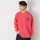 【デッサン/Dessin / MEN】の【ピグメント染め】ロゴロンT 人気、トレンドファッション・服の通販 founy(ファニー) ファッション Fashion メンズファッション MEN おすすめ Recommend スマート Smart スリーブ Sleeve ロング Long thumbnail ピンク|ID: prp329100004126846 ipo3291000000028183961