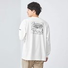 【グリーンレーベルリラクシング/green label relaxing / UNITED ARROWS / MEN】の【別注】GLR テント グラフィック カットソー WHITE|ID: prp329100004129216 ipo3291000000028217927