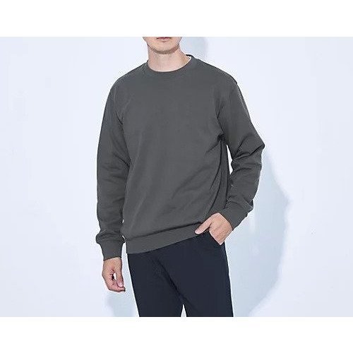 【グリーンレーベルリラクシング/green label relaxing / UNITED ARROWS / MEN】の【WEB限定】JUST fit スウェット ロンT 長袖 カットソー インテリア・キッズ・メンズ・レディースファッション・服の通販 founy(ファニー) 　ファッション　Fashion　メンズファッション　MEN　トップス・カットソー　Tops/Tshirt/Men　ロング / Tシャツ　T-Shirts　インナー　Inner　カットソー　Cut And Sew　ジャケット　Jacket　スウェット　Sweat　スタンダード　Standard　スマート　Smart　長袖　Long Sleeve　ベーシック　Basic　モダン　Modern　おすすめ　Recommend　DK.GRAY|ID: prp329100004129217 ipo3291000000028217931